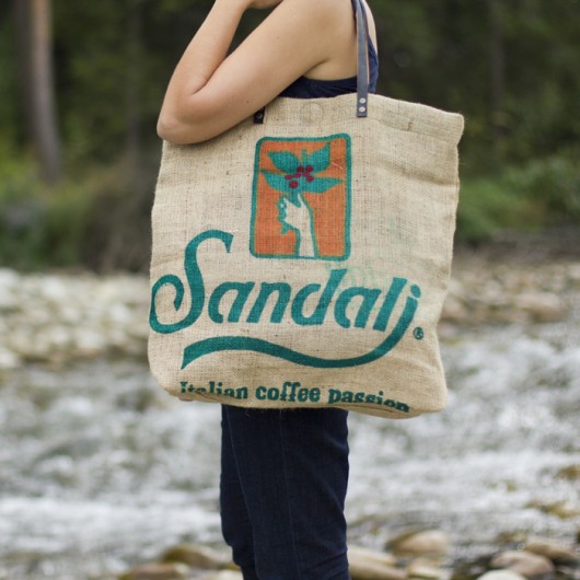 torebki różne Torba Duża z worka po kawie - TRYKOT