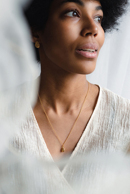 złote naszyjniki Naszyjnik Kropla