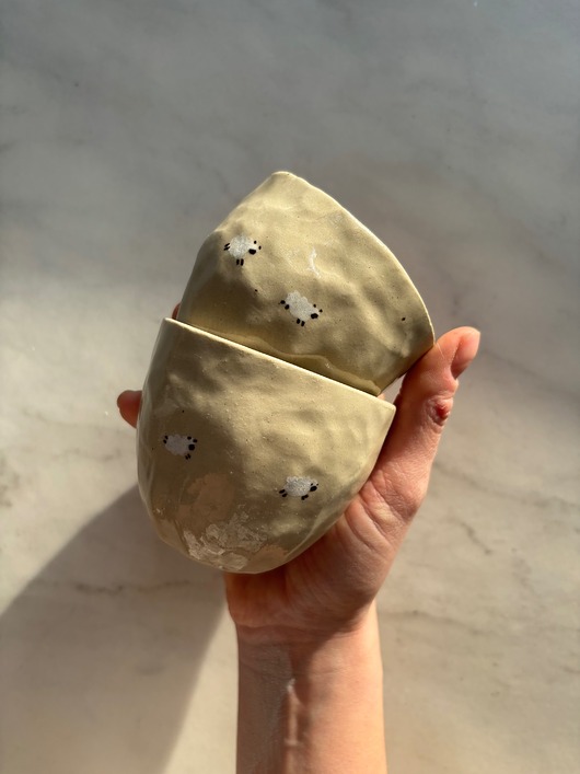 kubki i filiżanki Zestaw 2 Ceramicznych Czarek Podhale 150 ml