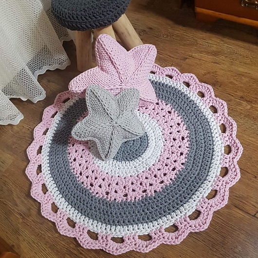dywany Dywan ze sznurka bawełnianego 80cm