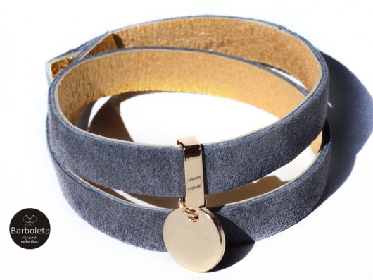 grey + gold barboleta