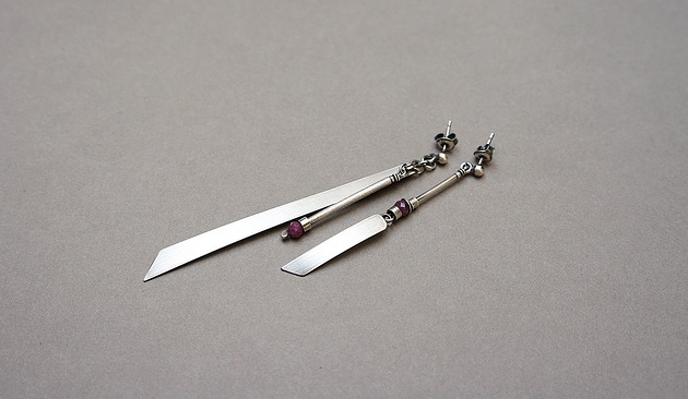 kolczyki srebrne Kolczyki srebrne -Slim vol. 4