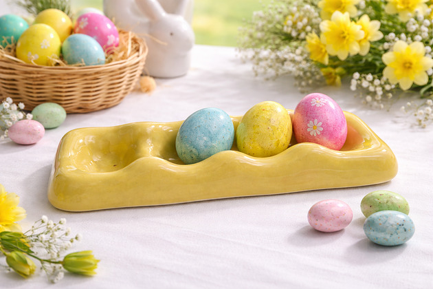 patery i talerze Podstawka talerz na jajka