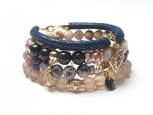 Navy blue and nude  vol. 6 /28.09.15/ set KiKa pracownia