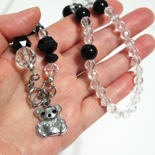 naszyjniki - inne Naszyjnik z misiem