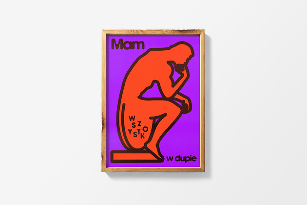 plakaty Mam wszystko w de x print