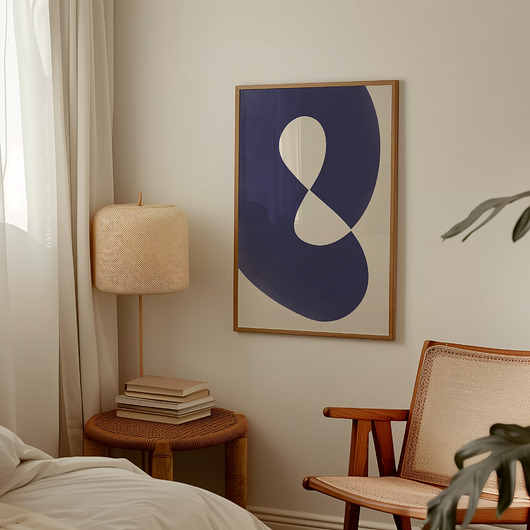 plakaty Plakat Violet abstract no.2