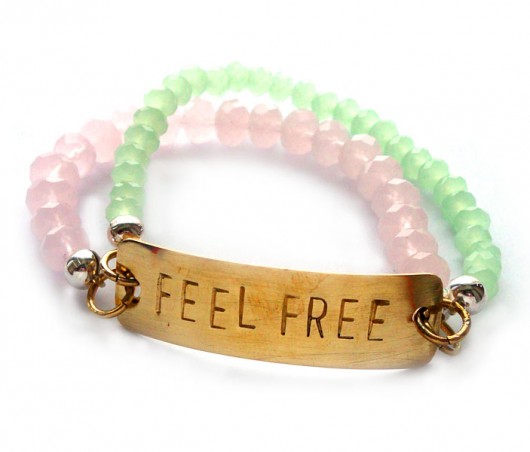 FEEL FREE / mięta + róż Monika Roth