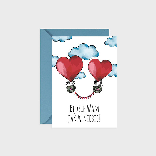 Kartka na ślub, Jak w niebie Joanna Klupś