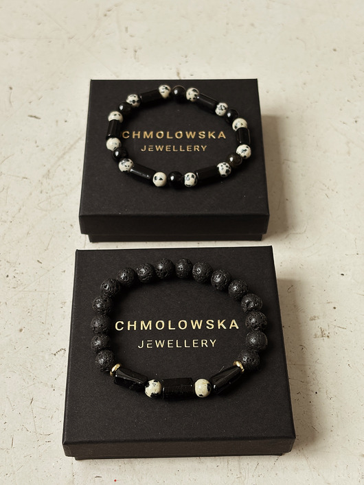 biżuteria męska Zestaw Bransoletek męskich