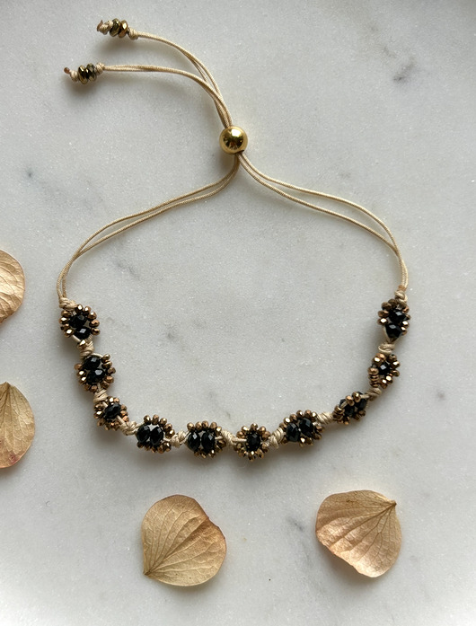 bransoletki z kamieni naturalnych Ochrona  i Elegancja -Amuletka z Turmalinem