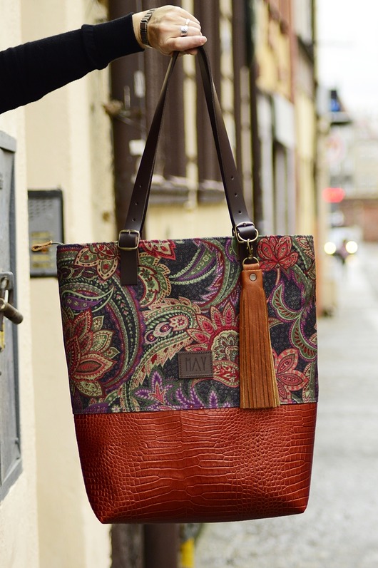 Shopper  Brown&Orange MAY
