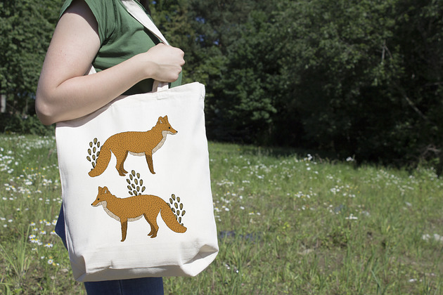 Torba bawełniana Lisy AllbagAllprints