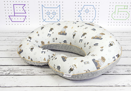 Duża Poduszka do Karmienia Hipster Nuva