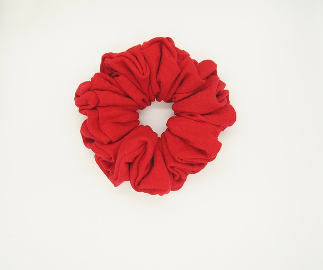 gumki do włosów Scrunchie muślinowa gumka do włosów