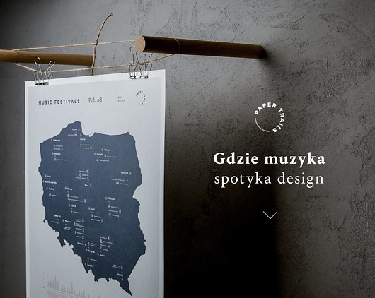 grafiki i ilustracje Mapa festiwalowa - Polska