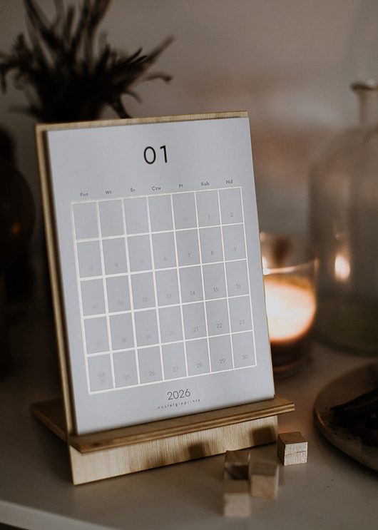 kalendarze i plannery Kalendarz 2026 stojący PL