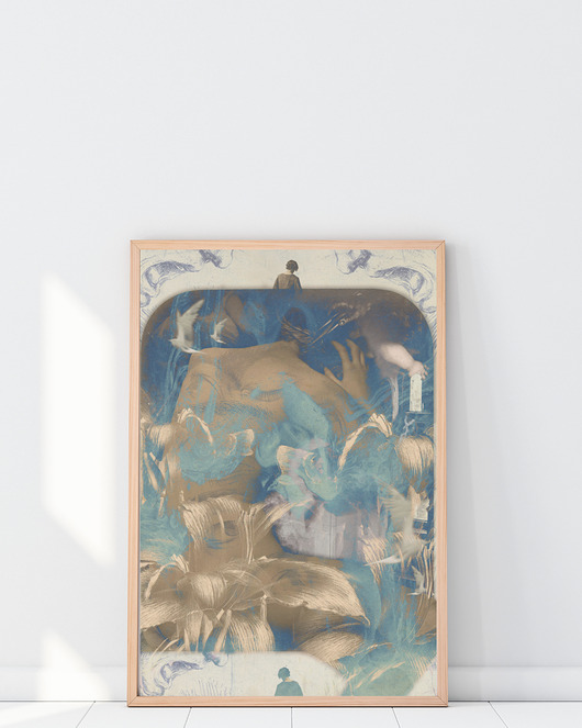 plakaty Plakat Między oddechem a ciszą