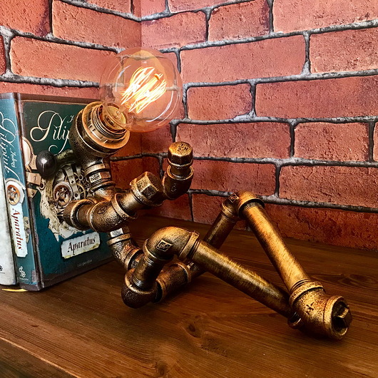LAMPKA INDUSTRIALNA - CHILLOUTER - loft, design DROBINY CZASU