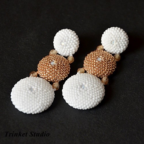 Jelonek Rogacz -kolczyki średnie Trinket Studio