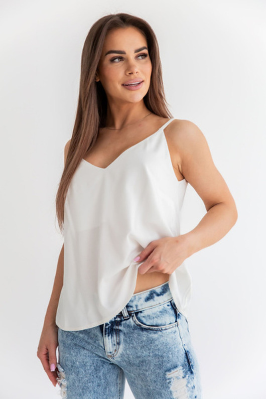topy damskie White woman top nymfa