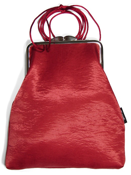 torebka :: deep red satin :: yamira