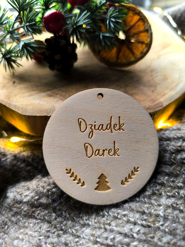 ozdoby choinkowe Okrągła Zawieszka