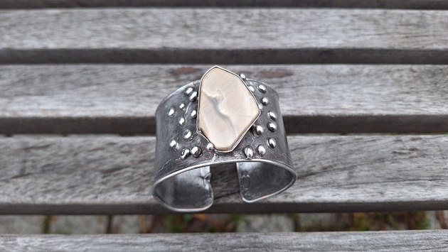 bransoletki wire wrapping Stado obcych z przewodnikiem - bransoletka na zamówienie
