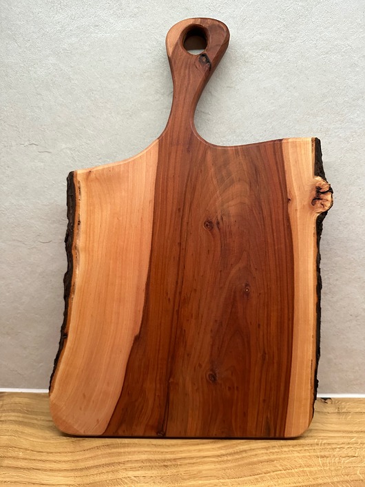 deski do krojenia i tace Drewniana deska z jabłoni