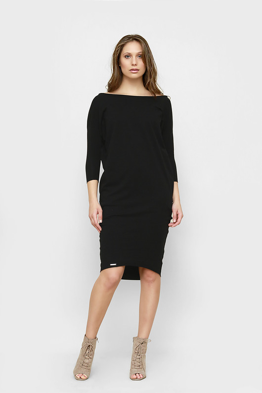 Sukienka oversize czarna Ida Freeshion