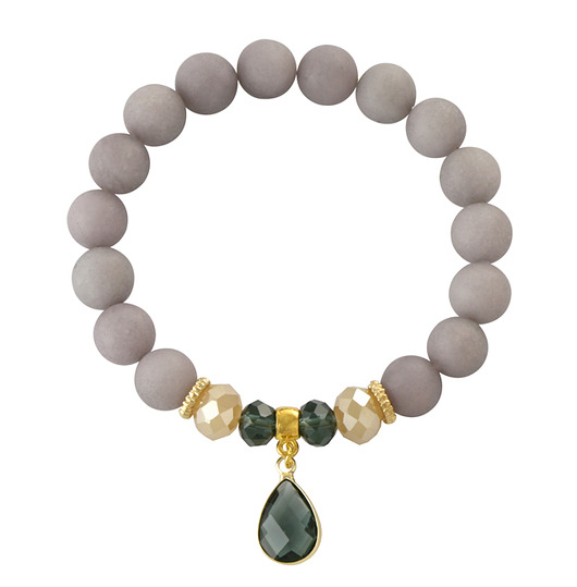 EARTH ENERGY - mat,grey jade. Lavoga