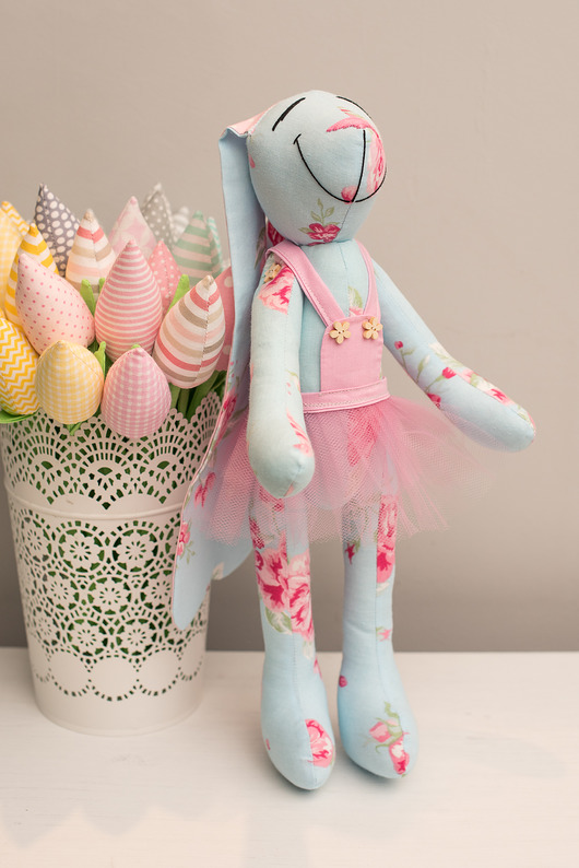 KOMUNIA Królik na Zajączka Personalizacja LalaShop