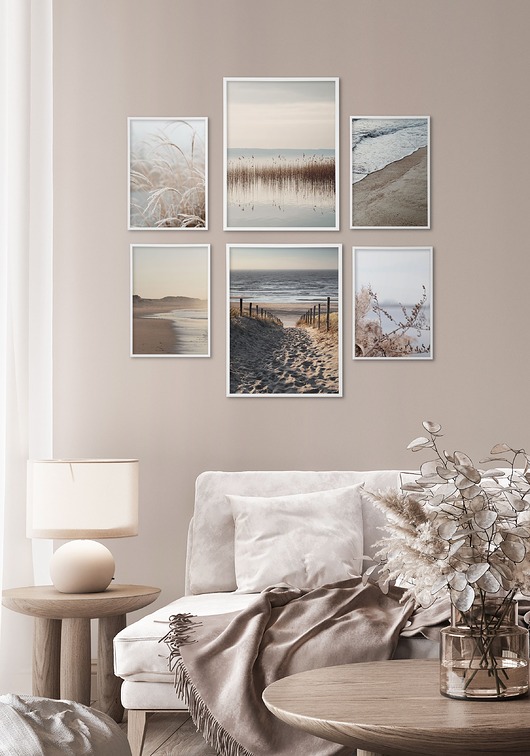 plakaty Morska ostoja - Zestaw 6 plakatów