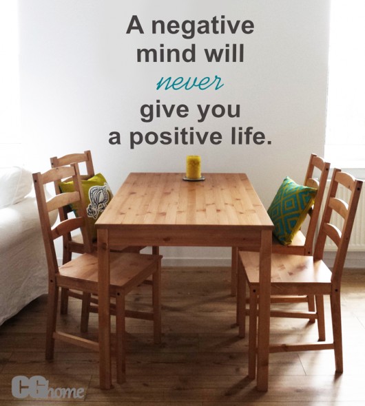 POZYTYWNE motto Cghome