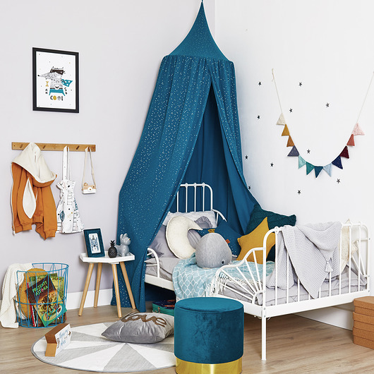 namioty i tipi dla dzieci Baldachim, namiot wiszący - TEAL BLUE