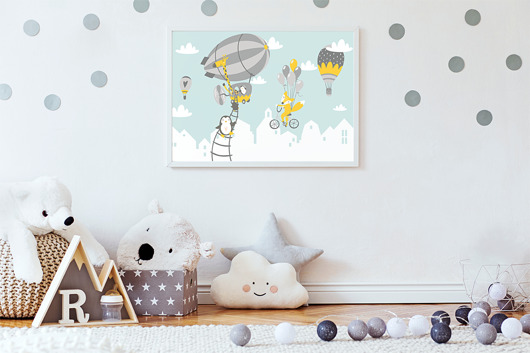 Plakat Bajkolandia Wallie Studio Dekoracji