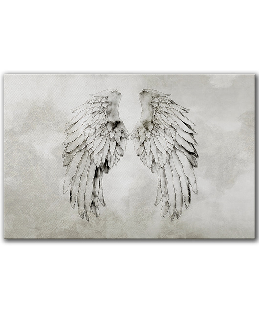 obrazy Obraz na płótnie - 100x70 cm Skrzydła anioła (1-0917)