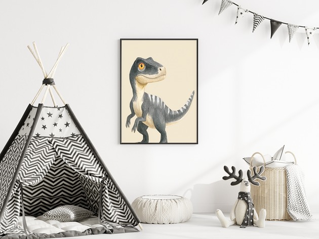 plakaty Plakat Dinozaur Dinozaury Na Ścianę Dla Dzieci