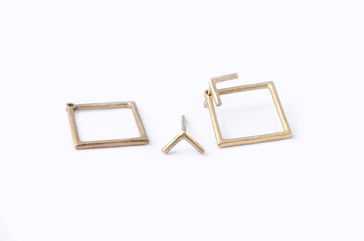 element kolczyka Magdalena Paszkiewicz Jewellery