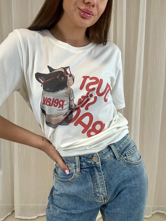 t-shirt damskie T-shirt Relax