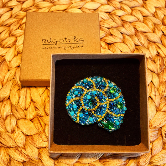 broszki Broszka Muszla