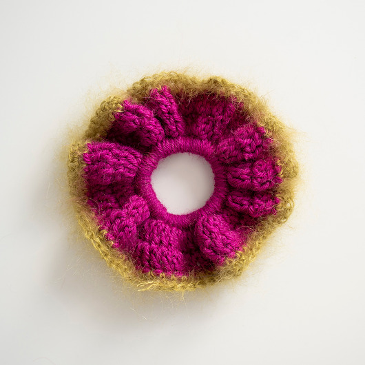 gumki do włosów Scrunchie buraczek