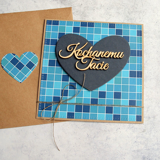 kartki scrapbooking Dla Taty : kartka na Dzień Ojca
