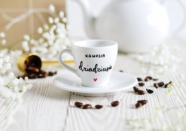 filiżanki Filiżanka Espresso Kawusia Dziadziusia