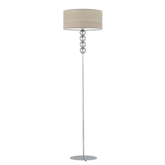 lampy podłogowe Skandynawska lampa stojąca z abażurem z forniru BERMUDY ECO