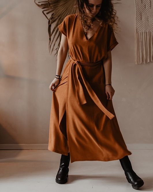 Sukienka AMBER / cynamon BAMBA Concept