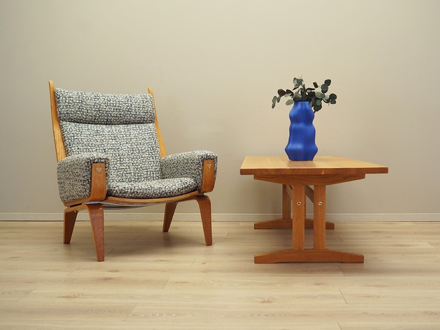 fotele Fotel wypoczynkowy, duński design, lata 60,  Hans. J. Wegner, Getama