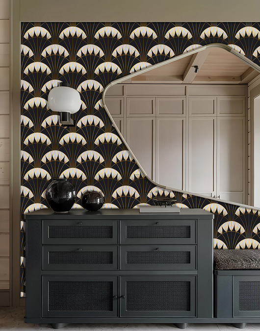 tapety i naklejki ścienne Tapeta - Midnight Deco