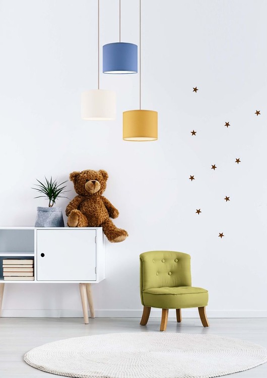 Dziecięca lampa wisząca PUEBLO LYSNE