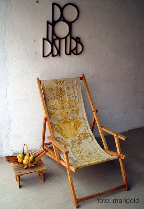 Duży napis dekoracyjny DO NOT DISTURB! Rabose Workshop
